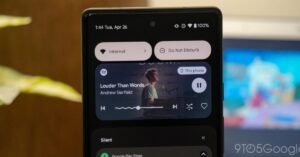 Android 13 Beta 1: The media player announcement now has a twist