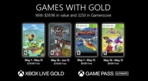 Here's what's coming with Xbox games with gold May 2022