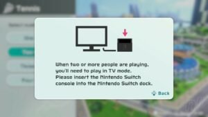 PSA: Nintendo Switch Sports Local Multiplayer does not work on Switch Lite or in desktop mode