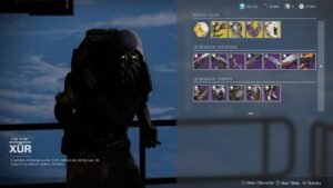 Warning: Do not miss Destiny 2's Xur, which sells an exotic weapon from God Roll this week