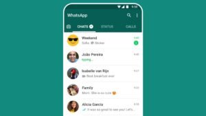 WhatsApp generic hero app interface