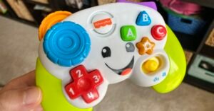 Fisher-Price baby's first gamepad has just been modified to play the Elden Ring