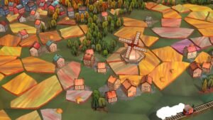 Megachill games with a strange name, Dorfromantik, are out